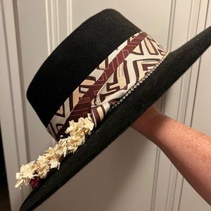 Travis Austin Custom Hat with Fendi Scarf!